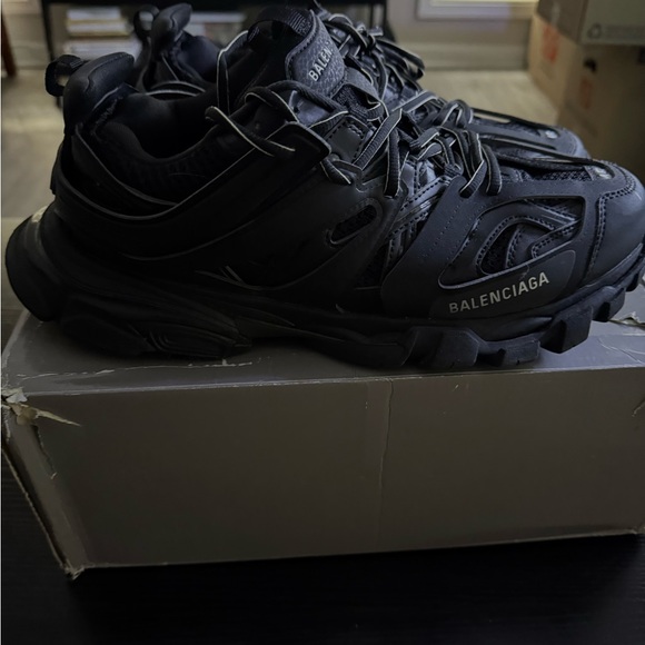 Balenciaga Men's Dark Sneakers - Picture 3 of 3